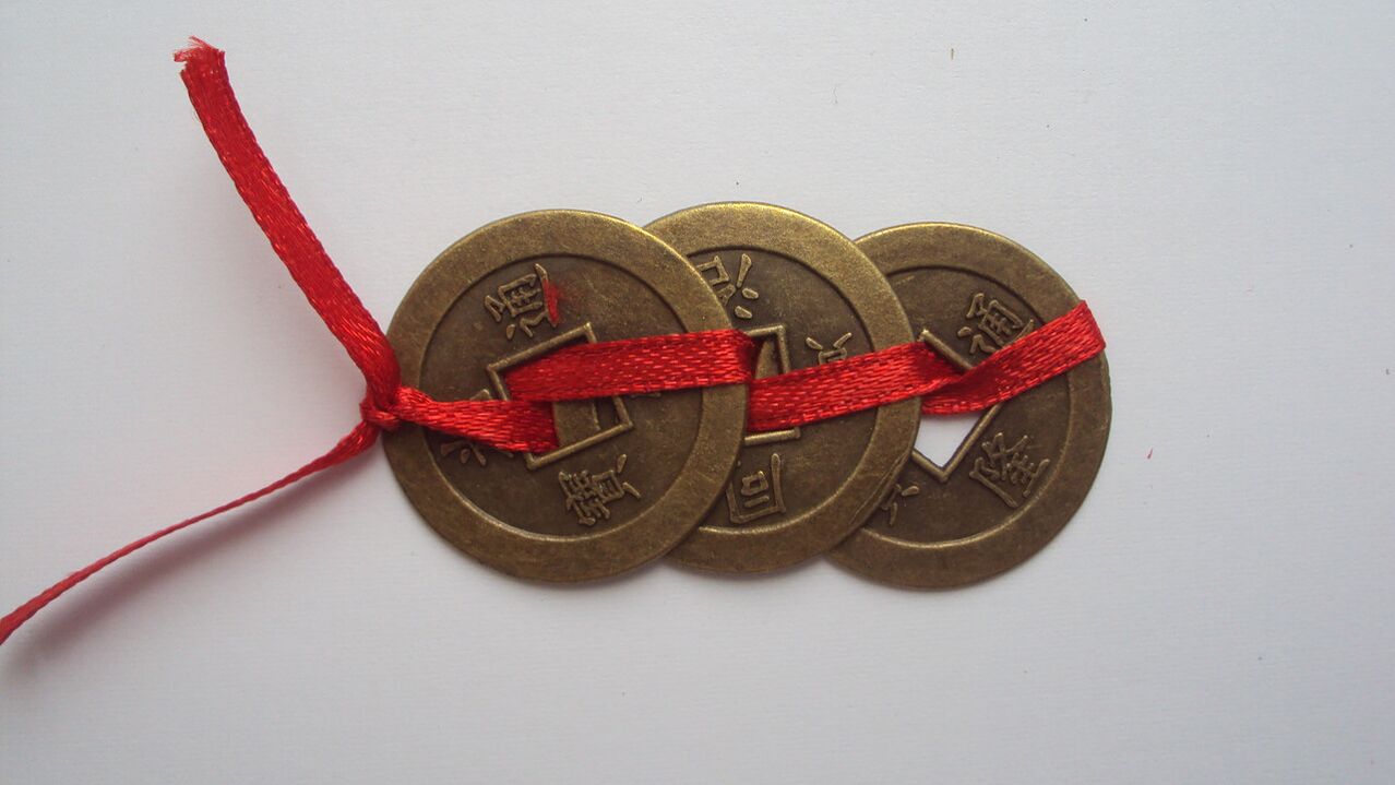 κινεζικά τυχερά νομίσματα